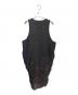 BLACK COMME des GARCONS (ブラックコムデギャルソン) 25SS カモフラージュジャガードジップドレス ブラック サイズ:XS：50000円
