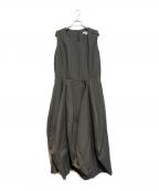 COMME des GARCONS COMME des GARCONSコムデギャルソン コムデギャルソン）の古着「24SS ピンストライプバルーンワンピース」｜グレー