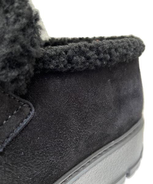 PRADA（プラダ）PRADA (プラダ) トライアングルロゴムートンシューズ ブラック サイズ:36 1/2の古着・服飾アイテム