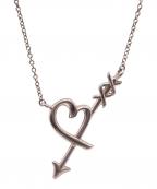 TIFFANY & Co.ティファニー）の古着「パロマ・ピカソ ラビングハート&アローネックレス」｜シルバー