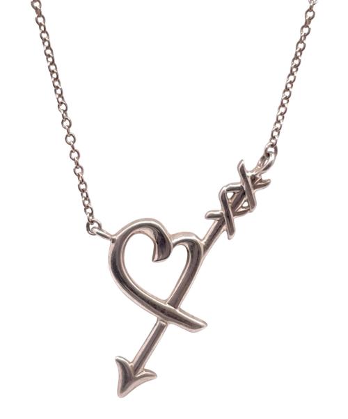 TIFFANY & Co.（ティファニー）TIFFANY & Co. (ティファニー) パロマ・ピカソ ラビングハート&アローネックレス シルバーの古着・服飾アイテム