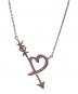 TIFFANY & Co. (ティファニー) パロマ・ピカソ ラビングハート&アローネックレス シルバー：15000円