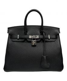 HERMES（エルメス）の古着「バーキン25/シルバー金具/トゴ/ブラック/Z刻印」｜ブラック×シルバー金具