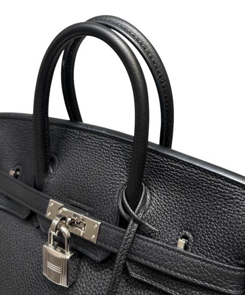 HERMES（エルメス）HERMES (エルメス) バーキン25/シルバー金具/トゴ/ブラック/Z刻印 ブラック×シルバー金具 サイズ:25の古着・服飾アイテム