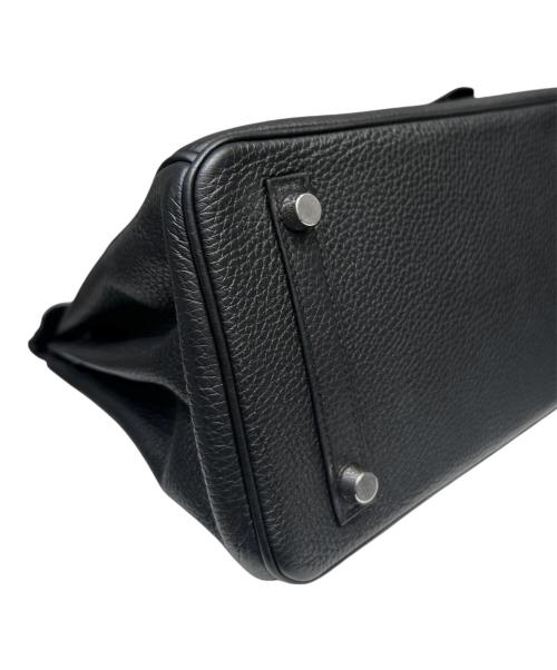HERMES（エルメス）HERMES (エルメス) バーキン25/シルバー金具/トゴ/ブラック/Z刻印 ブラック×シルバー金具 サイズ:25の古着・服飾アイテム
