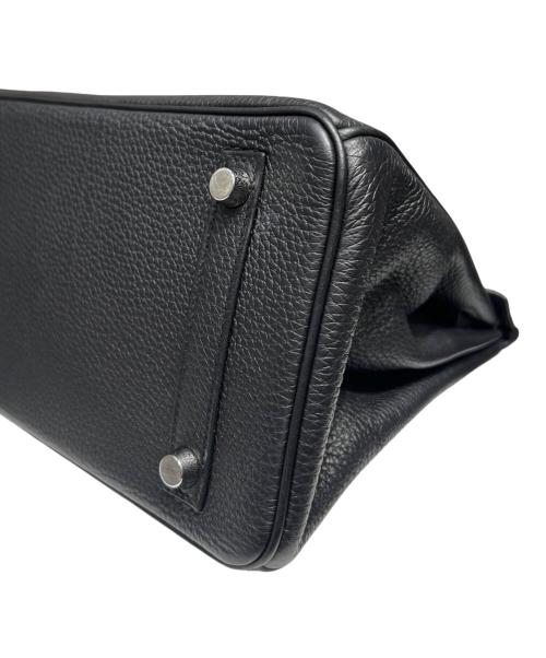 HERMES（エルメス）HERMES (エルメス) バーキン25/シルバー金具/トゴ/ブラック/Z刻印 ブラック×シルバー金具 サイズ:25の古着・服飾アイテム