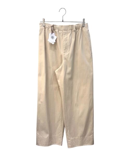 HERMES（エルメス）HERMES (エルメス) イージータックパンツ ベージュ サイズ:40の古着・服飾アイテム