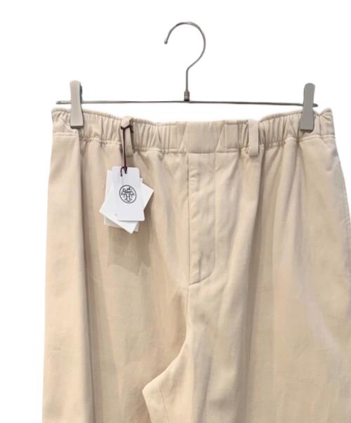 HERMES（エルメス）HERMES (エルメス) イージータックパンツ ベージュ サイズ:40の古着・服飾アイテム