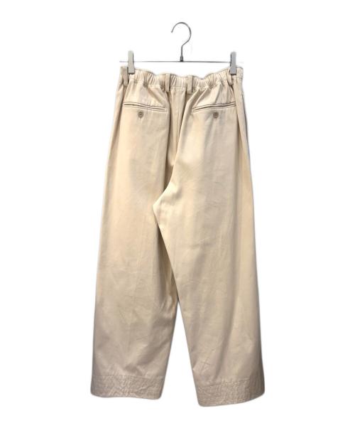 HERMES（エルメス）HERMES (エルメス) イージータックパンツ ベージュ サイズ:40の古着・服飾アイテム