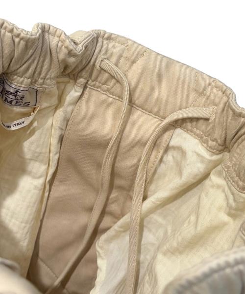 HERMES（エルメス）HERMES (エルメス) イージータックパンツ ベージュ サイズ:40の古着・服飾アイテム