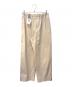 HERMES（エルメス）の古着「イージータックパンツ」｜ベージュ