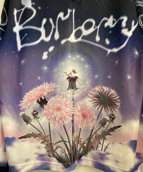 BURBERRY（バーバリー）BURBERRY (バーバリー) 24SS ダンデライオンマルチプリント長袖カットソー パープル サイズ:XSの古着・服飾アイテム