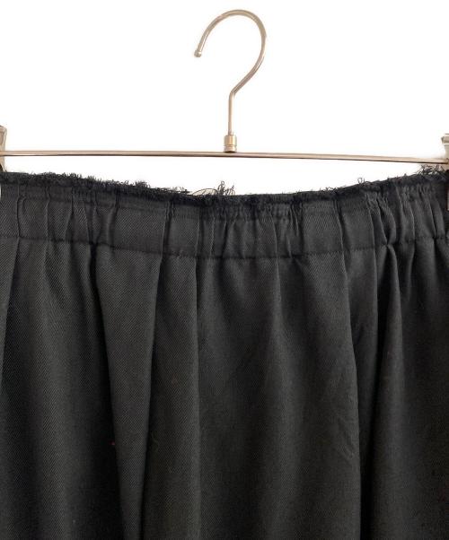 COMME des GARCONS COMME des GARCONS（コムデギャルソン コムデギャルソン）COMME des GARCONS COMME des GARCONS (コムデギャルソン コムデギャルソン) カットオフロングスカート ブラック サイズ:Lの古着・服飾アイテム