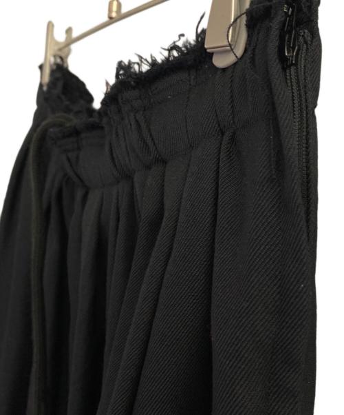 COMME des GARCONS COMME des GARCONS（コムデギャルソン コムデギャルソン）COMME des GARCONS COMME des GARCONS (コムデギャルソン コムデギャルソン) カットオフロングスカート ブラック サイズ:Lの古着・服飾アイテム