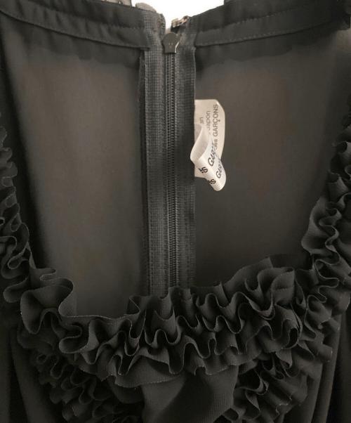 COMME des GARCONS COMME des GARCONS（コムデギャルソン コムデギャルソン）COMME des GARCONS COMME des GARCONS (コムデギャルソン コムデギャルソン) シースルーブラウス ブラック サイズ:Lの古着・服飾アイテム