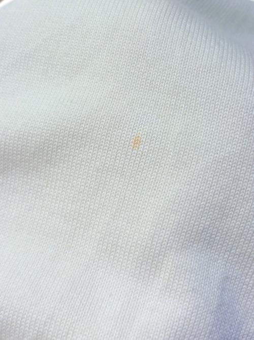 LOUIS VUITTON（ルイ ヴィトン）LOUIS VUITTON (ルイ ヴィトン) シグネチャーショートスリーブニット アイボリー サイズ:Lの古着・服飾アイテム