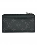 LOUIS VUITTONルイ ヴィトン）の古着「コインカード・ホルダー」｜ブラック×グレー