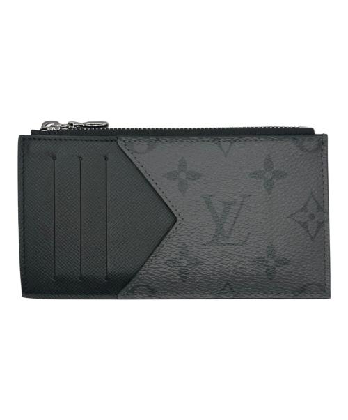 LOUIS VUITTON（ルイ ヴィトン）LOUIS VUITTON (ルイ ヴィトン) コインカード・ホルダー ブラック×グレーの古着・服飾アイテム