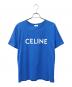 CELINE（セリーヌ）の古着「ロゴカットソー」｜ブルー