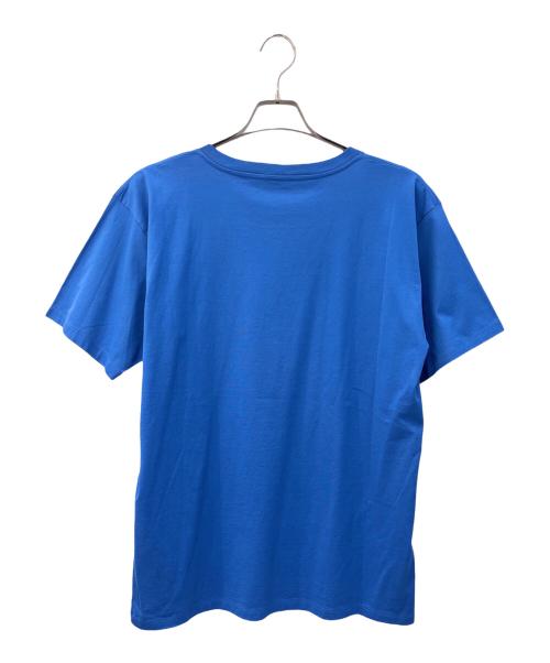 CELINE（セリーヌ）CELINE (セリーヌ) ロゴカットソー ブルー サイズ:Mの古着・服飾アイテム