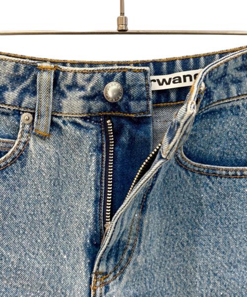 ALEXANDER WANG（アレキサンダー・ワン）ALEXANDER WANG (アレキサンダー・ワン) 装飾デニムショートパンツ サイズ:23の古着・服飾アイテム