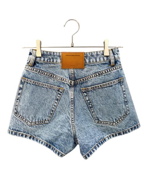ALEXANDER WANG（アレキサンダー・ワン）ALEXANDER WANG (アレキサンダー・ワン) 装飾デニムショートパンツ サイズ:23の古着・服飾アイテム