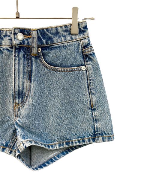 ALEXANDER WANG（アレキサンダー・ワン）ALEXANDER WANG (アレキサンダー・ワン) 装飾デニムショートパンツ サイズ:23の古着・服飾アイテム