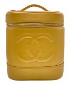 CHANELシャネル）の古着「バニティバッグ」｜ベージュ