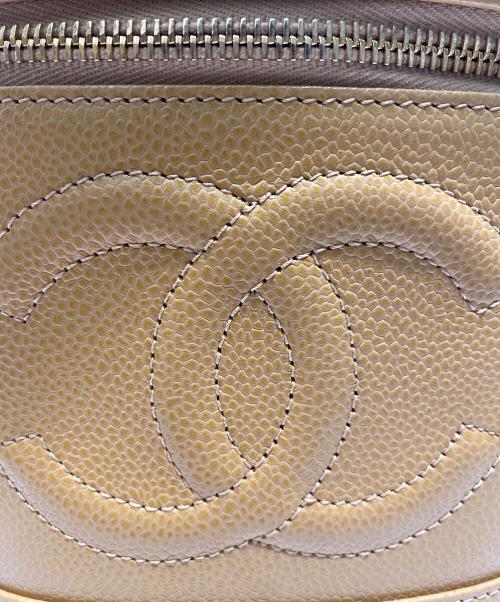 CHANEL（シャネル）CHANEL (シャネル) バニティバッグ ベージュの古着・服飾アイテム