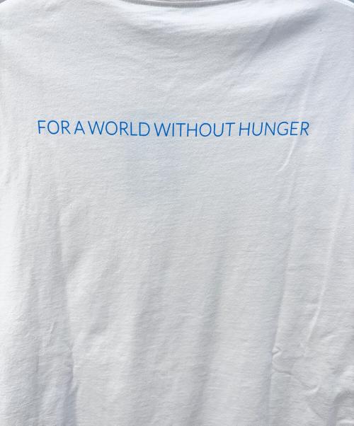 BALENCIAGA（バレンシアガ）BALENCIAGA (バレンシアガ) WFPロゴプリントTシャツ ホワイト×ブルー サイズ:XLの古着・服飾アイテム