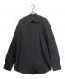 BALENCIAGA（バレンシアガ）の古着「バックロゴコクーンシャツ」｜ブラック