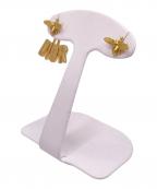 Christian Diorクリスチャン ディオール）の古着「Dio Evolution Earrings / ディオエボリューションピアス」｜ゴールドカラー