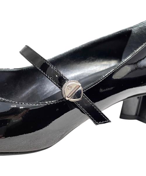 LOUIS VUITTON（ルイ ヴィトン）LOUIS VUITTON (ルイ ヴィトン) パテントレザーパンプス ブラック サイズ:36の古着・服飾アイテム