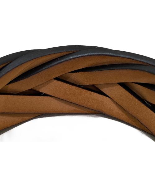 LOEWE（ロエベ）LOEWE (ロエベ) ブレイデッドバングル グリーンの古着・服飾アイテム