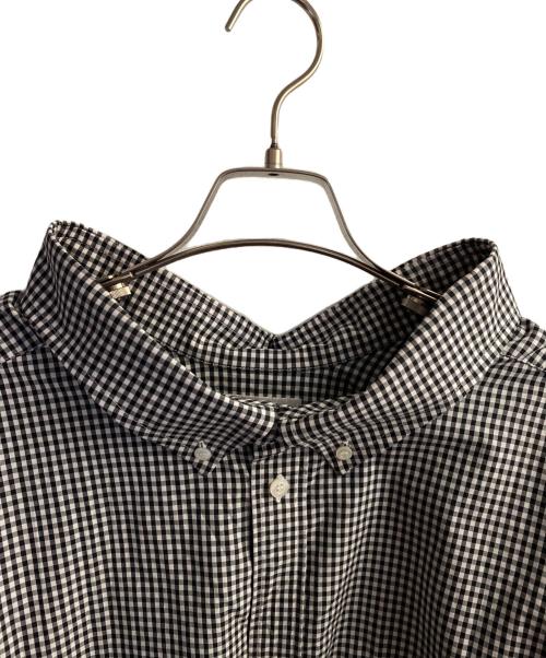 BALENCIAGA（バレンシアガ）BALENCIAGA (バレンシアガ) COCOON SWING シャツ  ブラック×ホワイト サイズ:34の古着・服飾アイテム