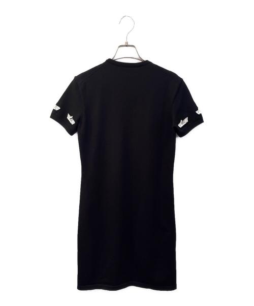 LOUIS VUITTON（ルイ ヴィトン）LOUIS VUITTON (ルイ ヴィトン) ワッペンデザインワンピース ブラック サイズ:Ｓの古着・服飾アイテム