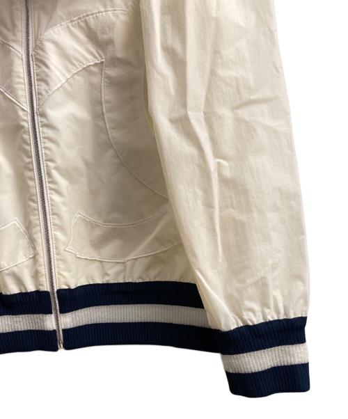 CHANEL（シャネル）CHANEL (シャネル) ココマークナイロンフーデッドジャケット アイボリー サイズ:38の古着・服飾アイテム