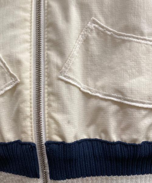 CHANEL（シャネル）CHANEL (シャネル) ココマークナイロンフーデッドジャケット アイボリー サイズ:38の古着・服飾アイテム