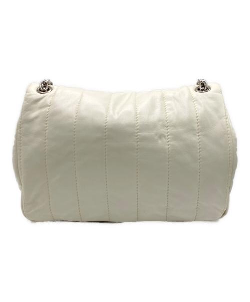 BALENCIAGA（バレンシアガ）BALENCIAGA (バレンシアガ) MONACO XS ホワイト×シルバー金具の古着・服飾アイテム