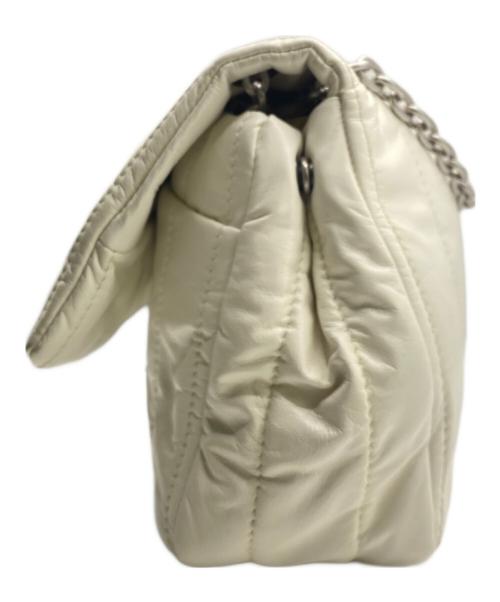 BALENCIAGA（バレンシアガ）BALENCIAGA (バレンシアガ) MONACO XS ホワイト×シルバー金具の古着・服飾アイテム