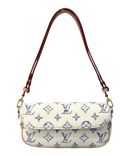 LOUIS VUITTON（ルイ ヴィトン）LOUIS VUITTON (ルイ ヴィトン) ウォレット オン チェーン・アイビー ホワイトの古着・服飾アイテム