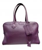 HERMESエルメス）の古着「ヴィクトリア35」｜パープル