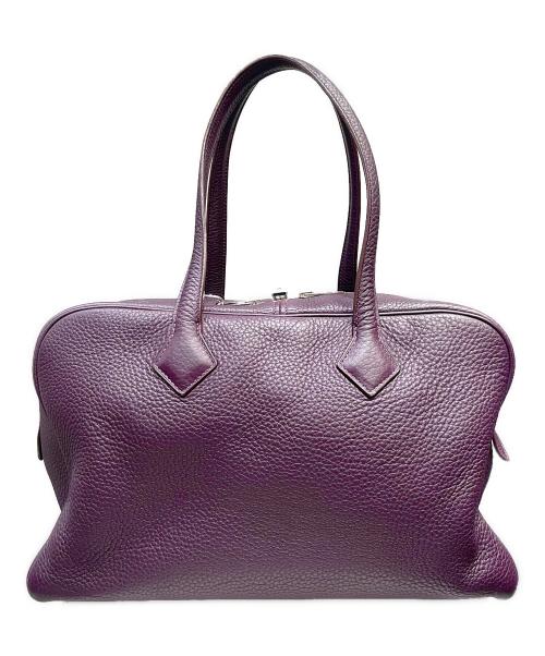 HERMES（エルメス）HERMES (エルメス) ヴィクトリア35 パープル サイズ:35の古着・服飾アイテム