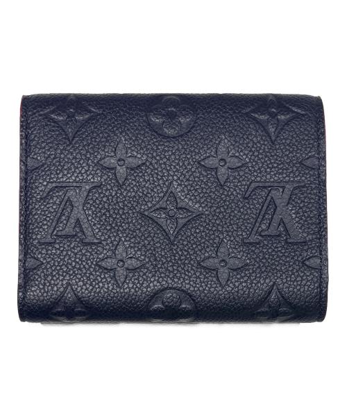 LOUIS VUITTON（ルイ ヴィトン）LOUIS VUITTON (ルイ ヴィトン) ポルトフォイユ ヴィクトリーヌ ネイビー×レッド サイズ:-の古着・服飾アイテム