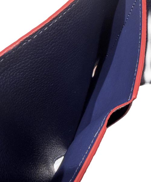 LOUIS VUITTON（ルイ ヴィトン）LOUIS VUITTON (ルイ ヴィトン) ポルトフォイユ ヴィクトリーヌ ネイビー×レッド サイズ:-の古着・服飾アイテム