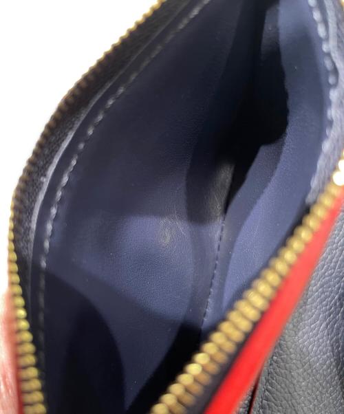 LOUIS VUITTON（ルイ ヴィトン）LOUIS VUITTON (ルイ ヴィトン) ポルトフォイユ ヴィクトリーヌ ネイビー×レッド サイズ:-の古着・服飾アイテム