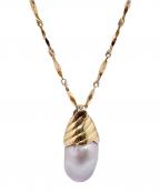 NO BRANDノーブランド）の古着「パールペンダントトップネックレス」