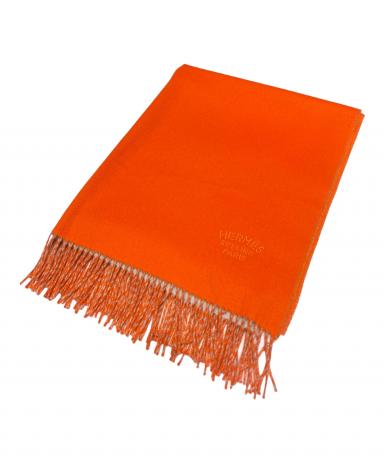中古・古着通販】HERMES (エルメス) ダブルフェイスカシミヤストール