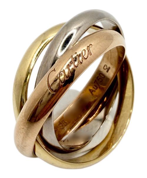 Cartier（カルティエ）Cartier (カルティエ) トリニティリング クラシックモデル サイズ:58(18号)の古着・服飾アイテム