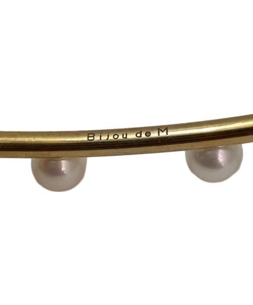 Bijou de M（ビジュードエム）Bijou de M (ビジュードエム) パールチョーカー ゴールドカラーの古着・服飾アイテム